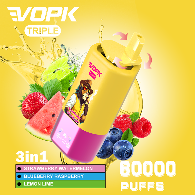 VOPK 3in1 60000 Puffs Disposable Vape Wholesale