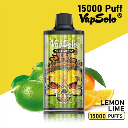 Vapsolo Super 15000 Puffs 15 Flavors 0% 2% 5% Nicotine Disposable Vape
