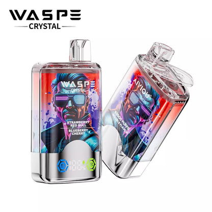 Waspe Crystal 40k Puffs 40000 Vape Double flavors Free Shipping