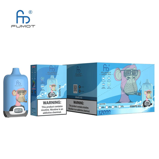 Fumot RandM Digtal box 12000  Puffs Disposable Vape Wholesale