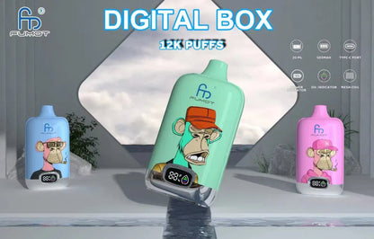 Fumot RandM Digtal box 12000  Puffs Disposable Vape Wholesale