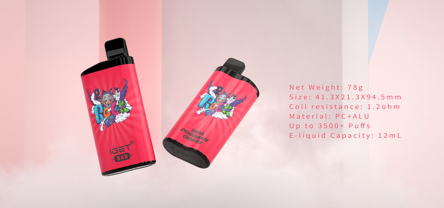 IGET Bar 3500 Puffs Disposable Vape Wholesale