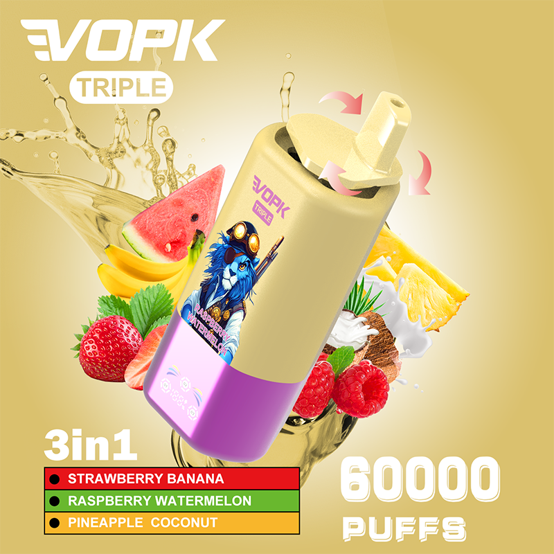 VOPK 3in1 60000 Puffs Disposable Vape Wholesale