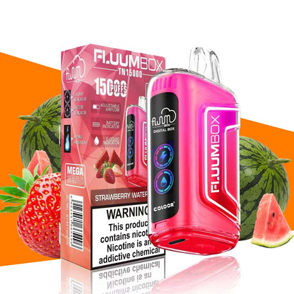 Fluum Bar Vape Box 15000 Puffs 15K Price 0% 2% 5% 12 flavors