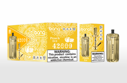 Bang Blaze E-Shisha Head 42000 Puffs(0% to 5% Nicotine) - 30ml E-Liquid, 1000mAh Battery 12 Flavors