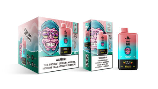Bang King 50000 Puffs Disposable Vape(0% to 5% Nicotine) - 50ml E-Liquid, 850mAh Battery