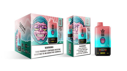 Bang King 50000 Puffs Disposable Vape(0% to 5% Nicotine) - 50ml E-Liquid, 850mAh Battery