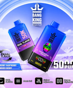 Bang King 50000 Puffs Disposable Vape(0% to 5% Nicotine) - 50ml E-Liquid, 850mAh Battery
