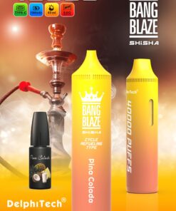 Bang Blaze 40000 Puffs Disposable Vape(0% to 5% Nicotine) - 40ml E-Liquid, 1000mAh Battery 12 Flavors