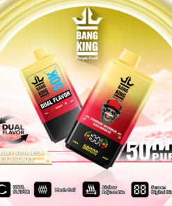 Bang King 50000 Puffs Disposable Vape(0% to 5% Nicotine) - 50ml E-Liquid, 850mAh Battery