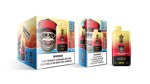 Bang King 50000 Puffs Disposable Vape(0% to 5% Nicotine) - 50ml E-Liquid, 850mAh Battery