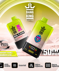 Bang King 50000 Puffs Disposable Vape(0% to 5% Nicotine) - 50ml E-Liquid, 850mAh Battery