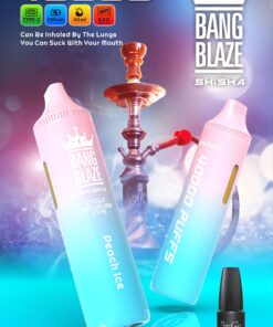 Bang Blaze 40000 Puffs Disposable Vape(0% to 5% Nicotine) - 40ml E-Liquid, 1000mAh Battery 12 Flavors