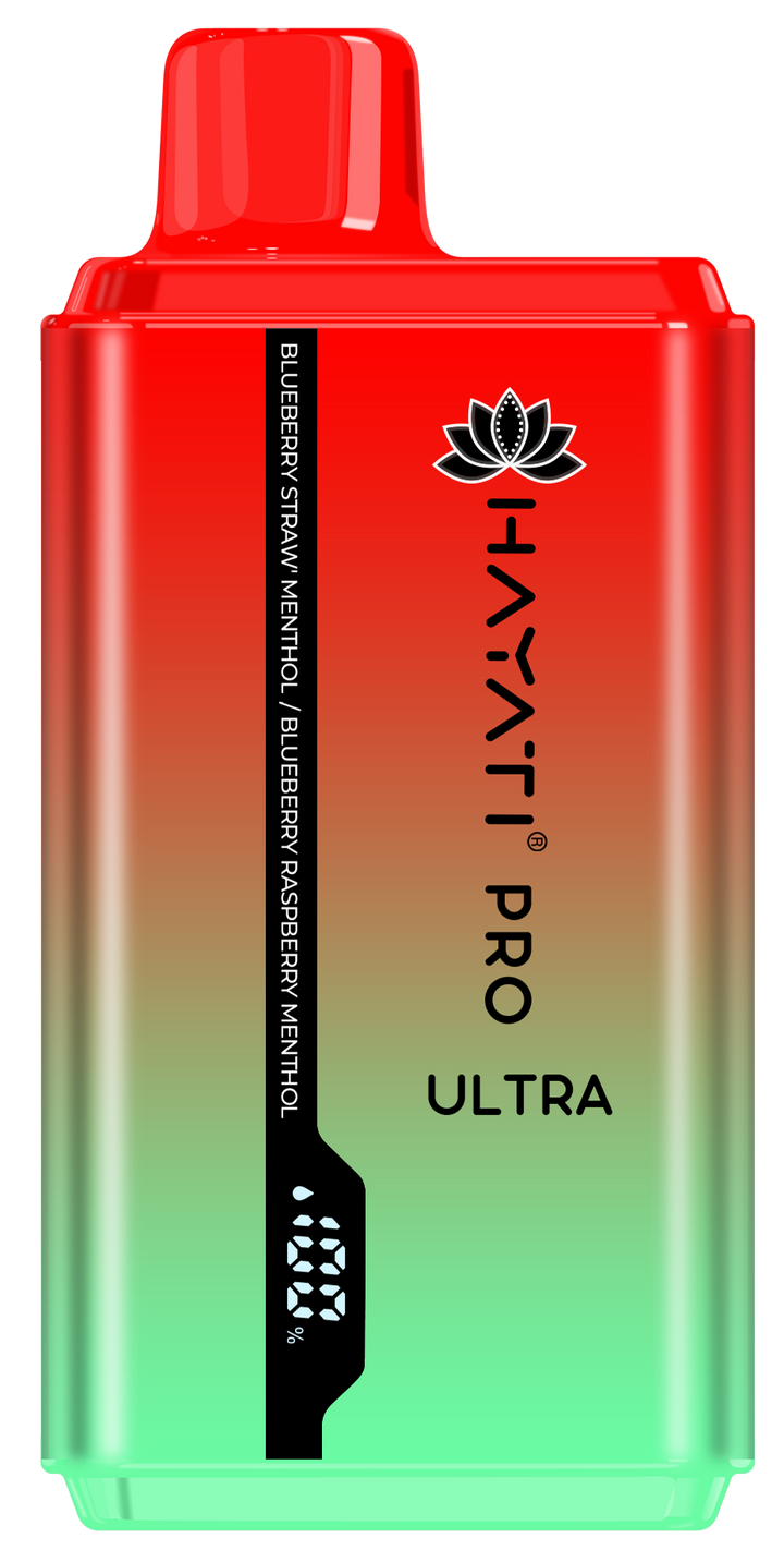 Hayati Pro Ultra 15000 Puffs Disposable Vape 2% Nicotine 850mAh Rechargeable Battery 45 Flavors