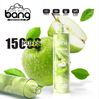 Bang King 15000 Puffs Vape 15K Disposable Vape Pen E Cigarette Prefilled 30ml 850mAh