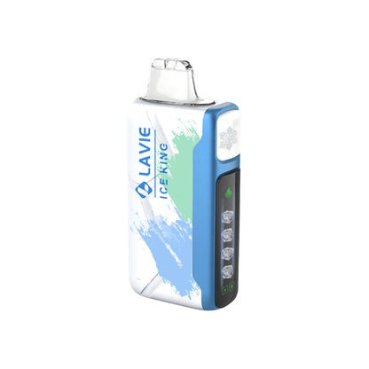 LAVIE ICE KING 50000 Puffs 5-Level Coolness and Power Adjustment Disposable Vape Wholesale-850mAh Battery, 24ml E-liquid, Multiple Nicotine 12 Flavors