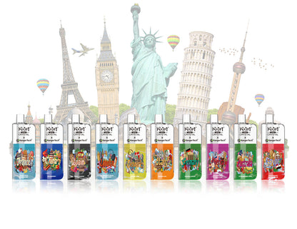 R&M CRYSTAL 9000 Puffs Disposable Vape Wholesale