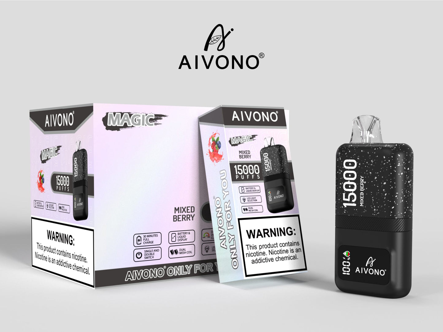 AIVONO MAGIC 15000 Puffs Disposable Vape Wholesale