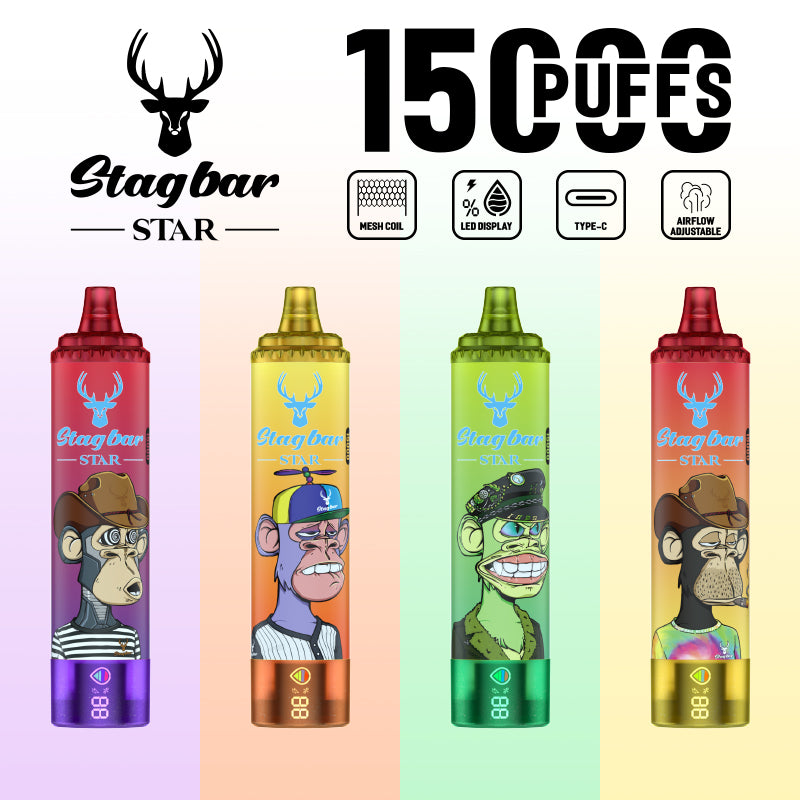 EU Warehouse Stagbar Star 15000 Puffs Disposable Vape Wholesale