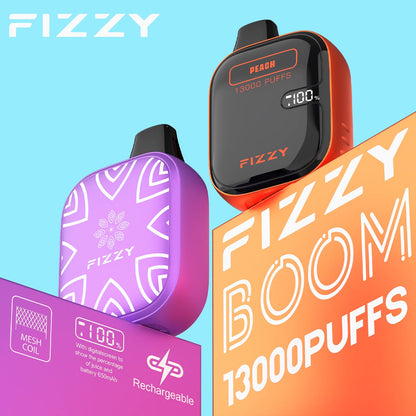 FIZZY BOOM 13000 Puffs Disposable Vape Wholesale-650mAh Battery,21ml E-liquid,Multiple Nicotine 12 Flavors