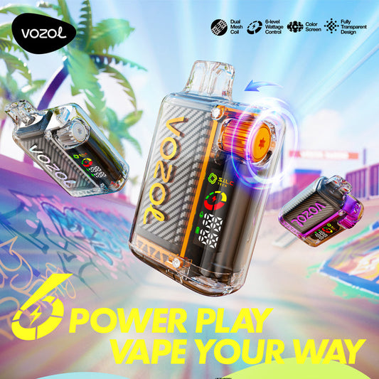 VOZOL VISTA 20000 Puffs Disposable Vape Wholesale-650mAh Battery, 24ml E-liquid, Multiple Nicotine 20 Flavors