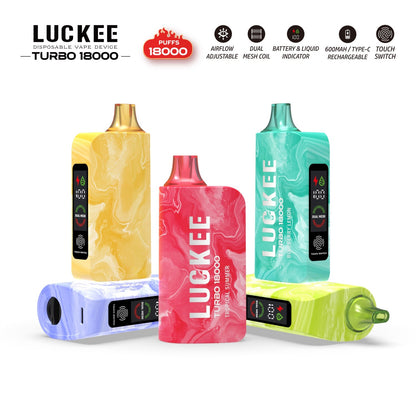 LUCKEE TURBO 18000 Puffs Disposable Vape Wholesale