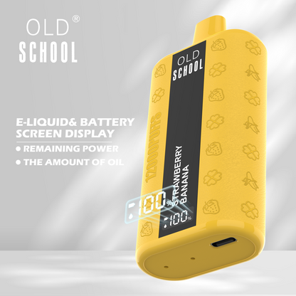 OLD School Leather 12000 Puffs Disposable Vape Wholesale