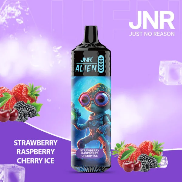 JNR Alien 10000 puffs RGB lights Disposable Vape – Enjoy Infinity Flavor-850mAh Battery, 20ml E-liquid, Multiple Nicotine 48 Flavors