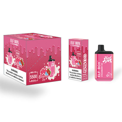 ELF BOX 5500 Puffs Disposable Vape Wholesale