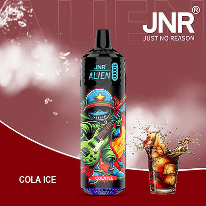 JNR Alien 10000 puffs RGB lights Disposable Vape – Enjoy Infinity Flavor-850mAh Battery, 20ml E-liquid, Multiple Nicotine 48 Flavors