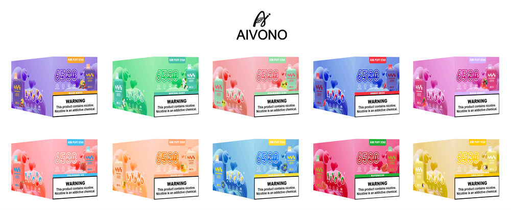 AIVONO AIM  PUFFSTAR 6500Puffs Disposable Vape Wholesale