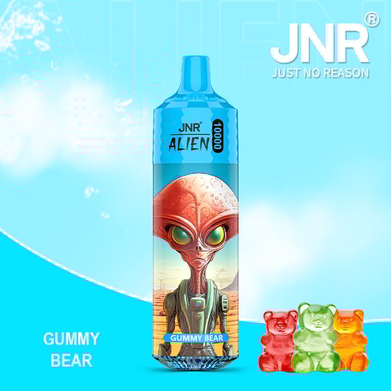 JNR Alien 10000 puffs RGB lights Disposable Vape – Enjoy Infinity Flavor-850mAh Battery, 20ml E-liquid, Multiple Nicotine 48 Flavors