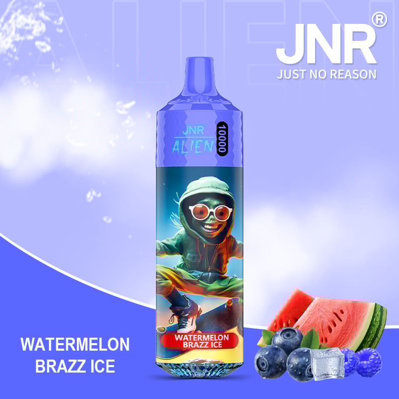 JNR Alien 10000 puffs RGB lights Disposable Vape – Enjoy Infinity Flavor-850mAh Battery, 20ml E-liquid, Multiple Nicotine 48 Flavors