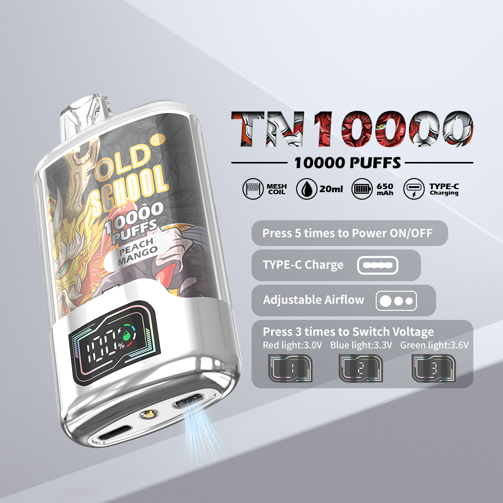 OLD School TN10000 Puffs Disposable Vape Wholesale