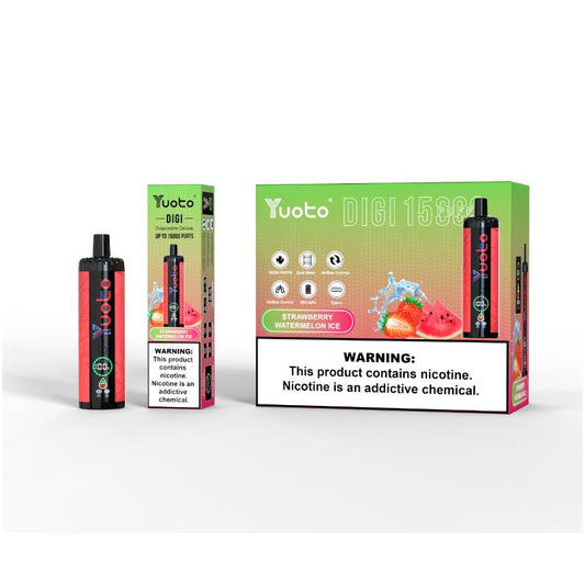 YUOTO DIGI 15000 Puffs Disposable Vape Wholesale