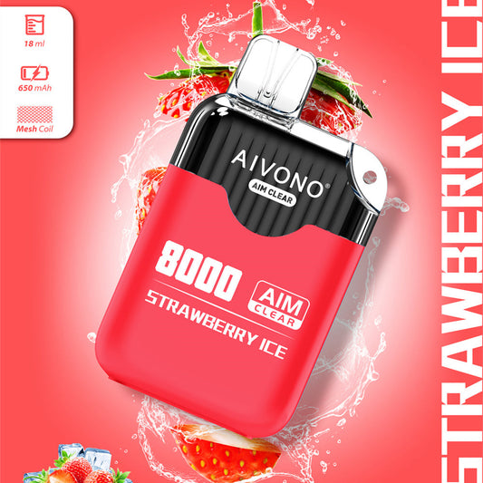 AIVONO AIM CLEAR 8000 Puffs Disposable Vape Wholesale