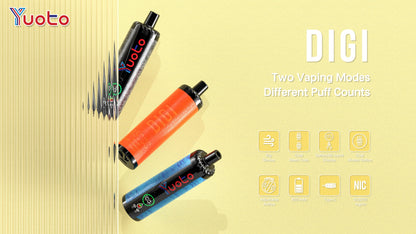YUOTO DIGI 15000 Puffs Disposable Vape Wholesale