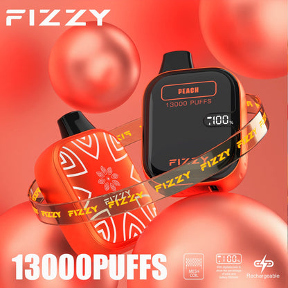 FIZZY BOOM 13000 Puffs Disposable Vape Wholesale-650mAh Battery,21ml E-liquid,Multiple Nicotine 12 Flavors