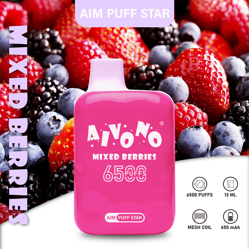 AIVONO AIM  PUFFSTAR 6500Puffs Disposable Vape Wholesale