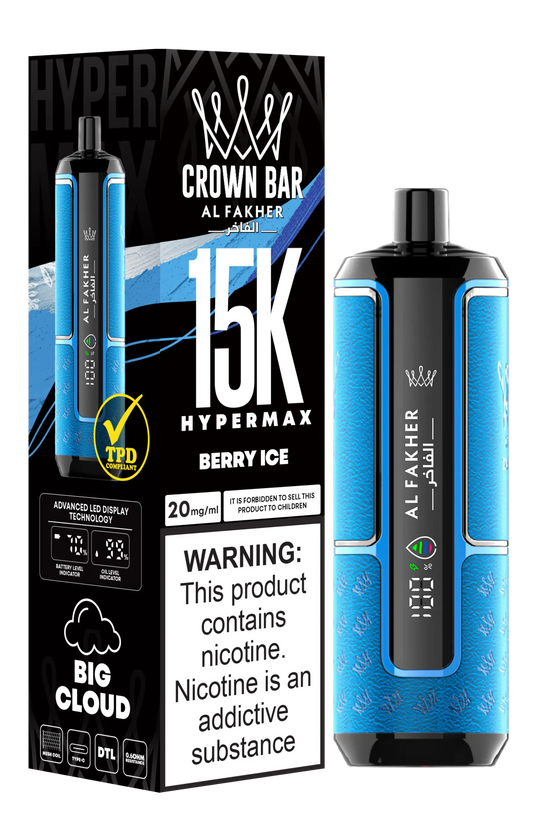 Berry ICE Al Fakher HyperMax 15k Puff
