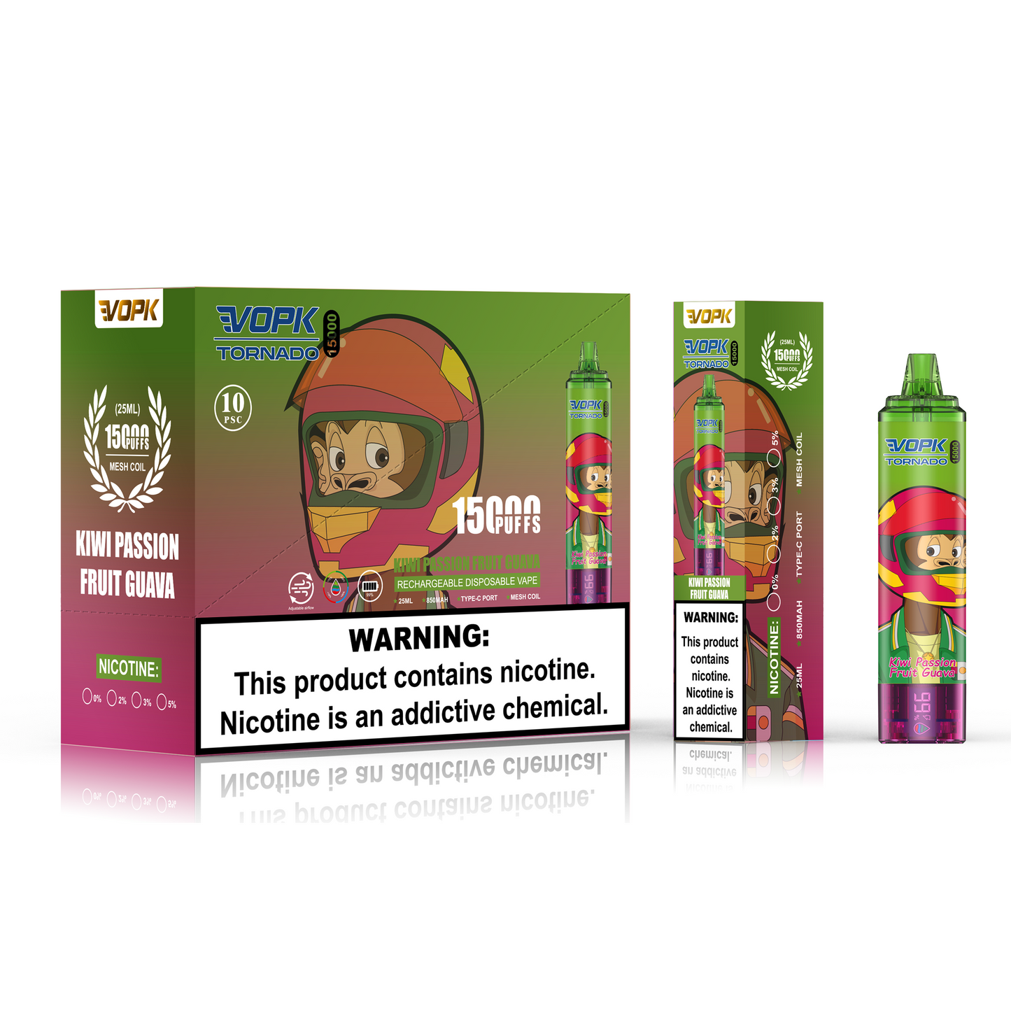 VOPK Tornado 15000 Puffs Disposable Vape Wholesale