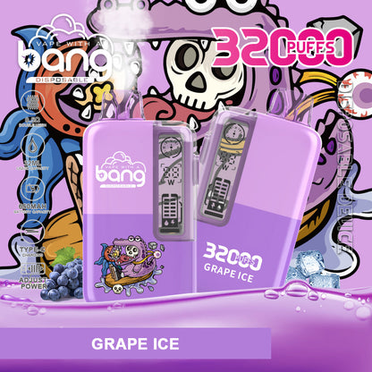 BangKing 32000 Puffs 32K Smart Full Screen Turn Ice Wholesale Disposable Vape Puff 32k Prefilled Pod