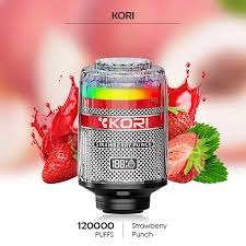 KORI Hookah Head Shisha 120K Disposable Vape E-hookah 0.5% (120000 Puffs)