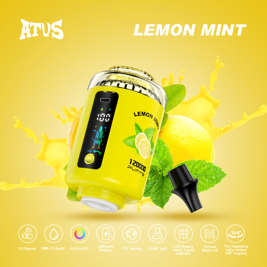 ATVS 120K Puffs Shisha Hookah Wholesale Disposable Vape 120000 Hookah Kit Best Vaporizer