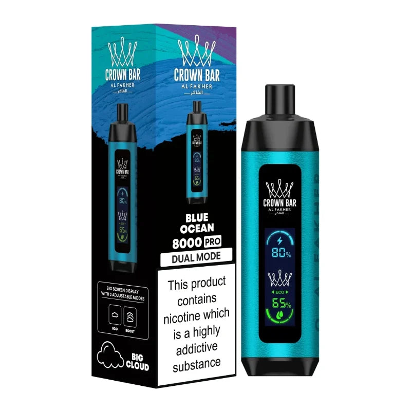 Al Fakher Crown Bar Pro 8000 Puffs Disposable Vape