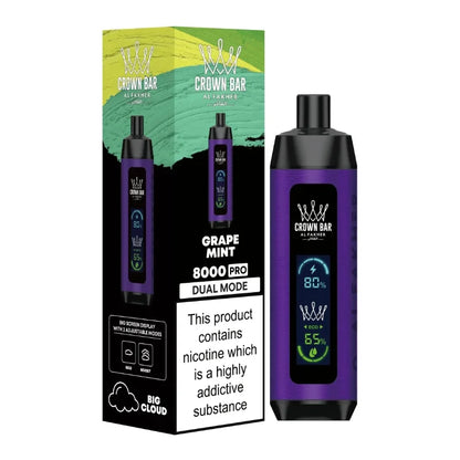 Al Fakher Crown Bar Pro 8000 Puffs Disposable Vape