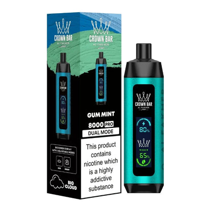 Al Fakher Crown Bar Pro 8000 Puffs Disposable Vape