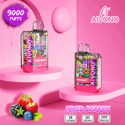 AIVONO AIM XXL 9000Puffs Disposable Vape Wholesale