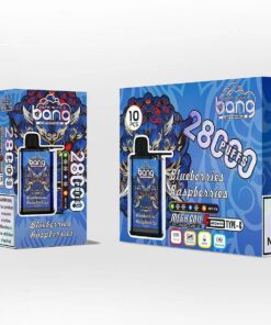 Bang 28000 Puffs Disposable Vape(0% to 5% Nicotine) - 30ml E-Liquid, 650mAh Battery 12 Flavors