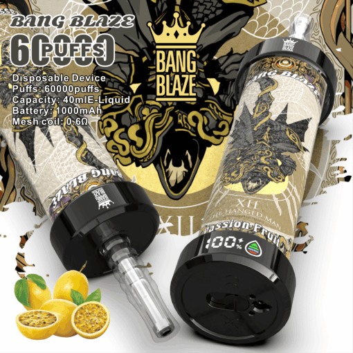 BANG BLAZE 60000 Puffs Disposable Vape Wholesale-1000mAh Battery,40ml E-liquid,Multiple Nicotine 10 Flavors